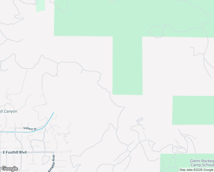 map of restaurants, bars, coffee shops, grocery stores, and more near 685 Gordon Highlands Road in Glendora