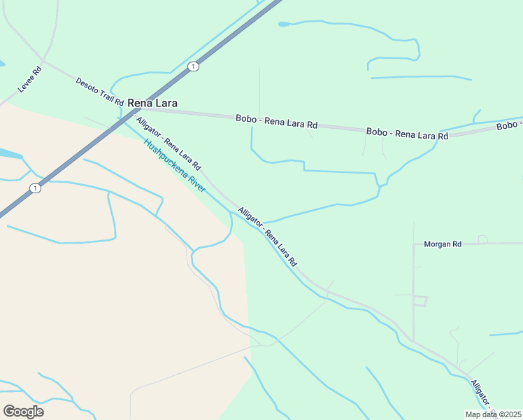 map of restaurants, bars, coffee shops, grocery stores, and more near 570 Alligator - Rena Lara Road in Alligator