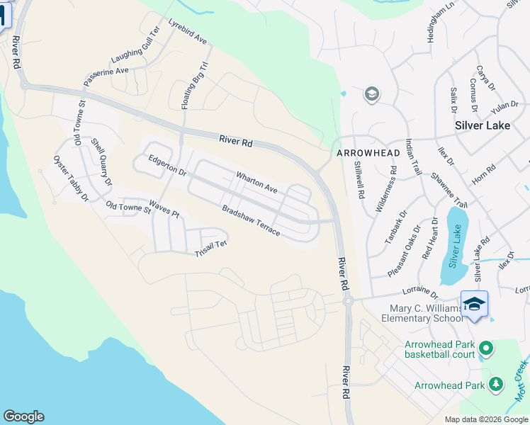 map of restaurants, bars, coffee shops, grocery stores, and more near Edgerton Drive in Wilmington