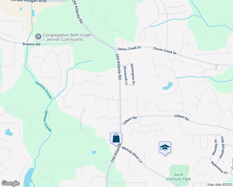 map of restaurants, bars, coffee shops, grocery stores, and more near 1830 Fawn Creek Drive in Cumming