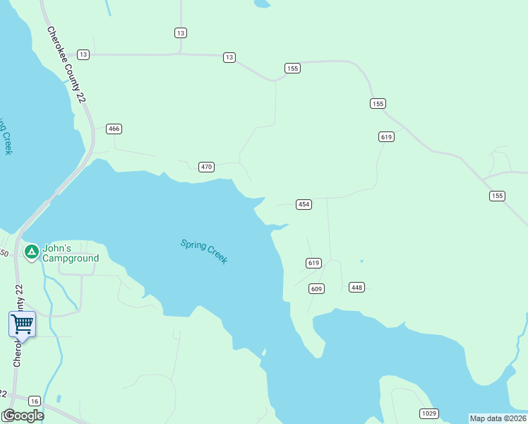 map of restaurants, bars, coffee shops, grocery stores, and more near 20 County Road 454 in Centre