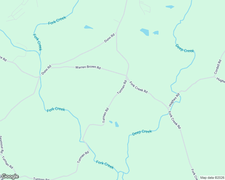 map of restaurants, bars, coffee shops, grocery stores, and more near 1541 Turman Road in Bowman
