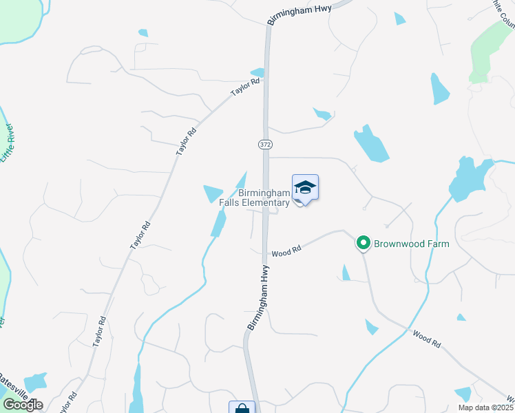 map of restaurants, bars, coffee shops, grocery stores, and more near 590 Bienville Court in Alpharetta