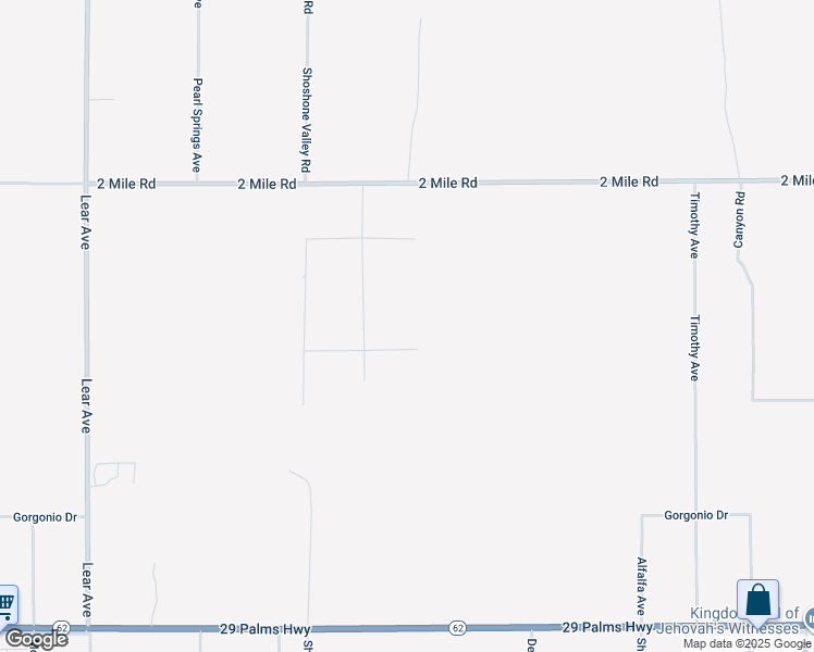 map of restaurants, bars, coffee shops, grocery stores, and more near in Twentynine Palms