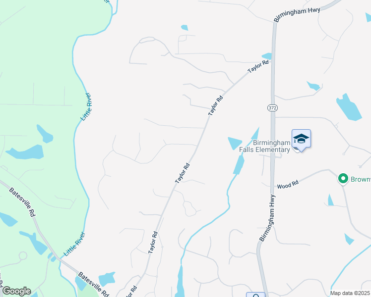 map of restaurants, bars, coffee shops, grocery stores, and more near 393 Taylor Glen Drive in Alpharetta