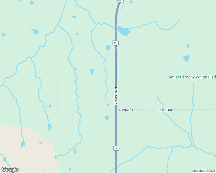 map of restaurants, bars, coffee shops, grocery stores, and more near 801 U.S. 271 in Antlers