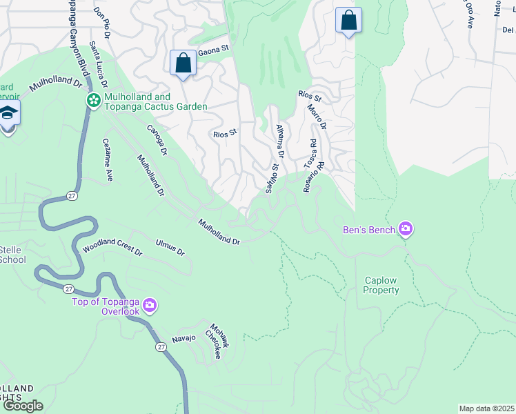 map of restaurants, bars, coffee shops, grocery stores, and more near 4140 Cachalote Street in Los Angeles