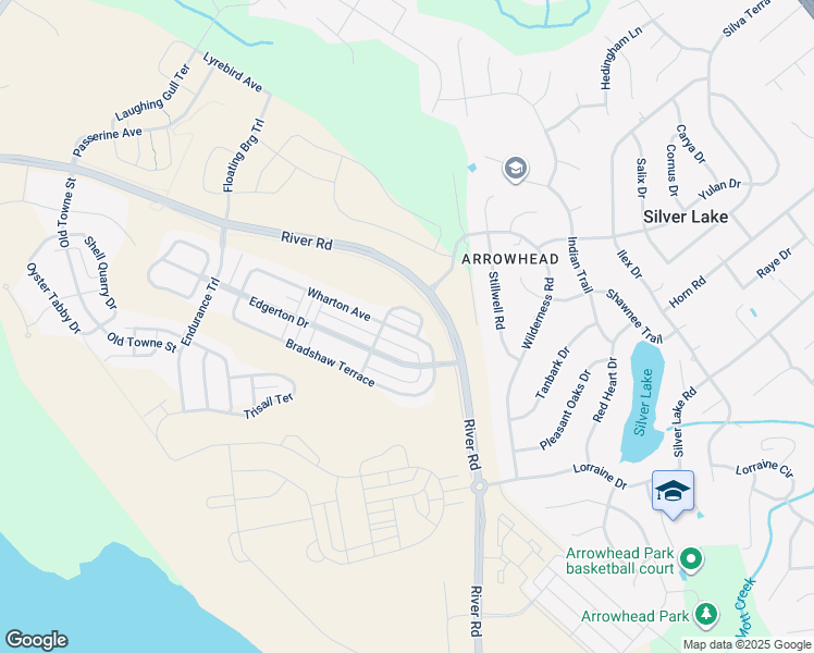 map of restaurants, bars, coffee shops, grocery stores, and more near Edgerton Drive in Wilmington