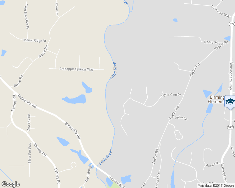 map of restaurants, bars, coffee shops, grocery stores, and more near 325 Taylor Glen Drive in Alpharetta
