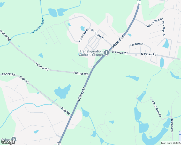 map of restaurants, bars, coffee shops, grocery stores, and more near 1007 Hollis Pond Road in Blythewood