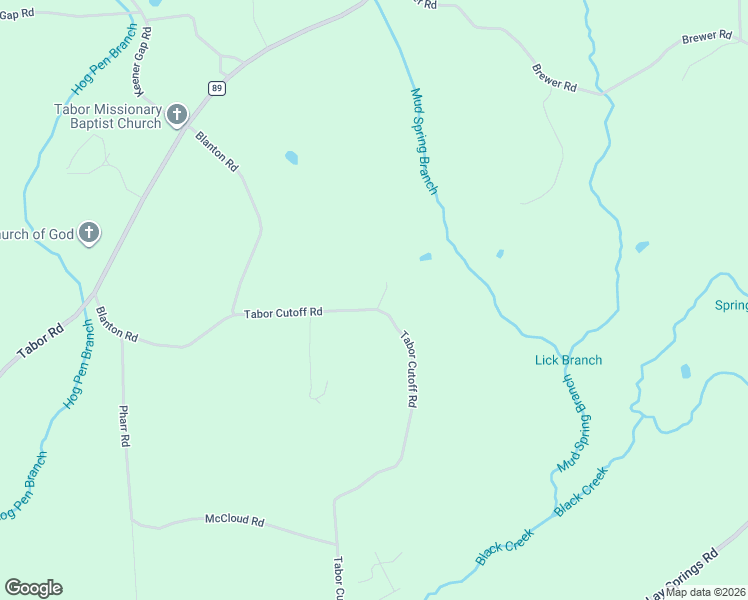 map of restaurants, bars, coffee shops, grocery stores, and more near 1520 Tabor Cutoff Road in Gadsden