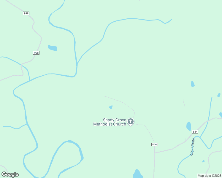 map of restaurants, bars, coffee shops, grocery stores, and more near County Road 846 in Cullman