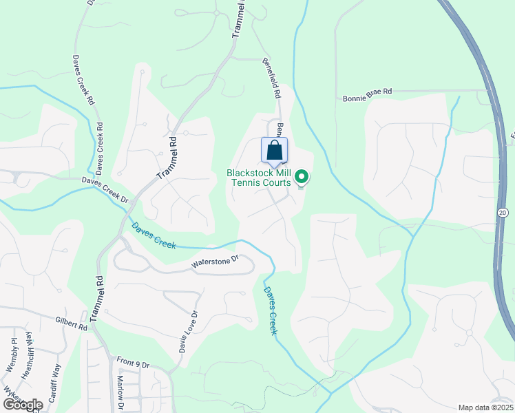 map of restaurants, bars, coffee shops, grocery stores, and more near 2640 Benefield Rd in Cumming