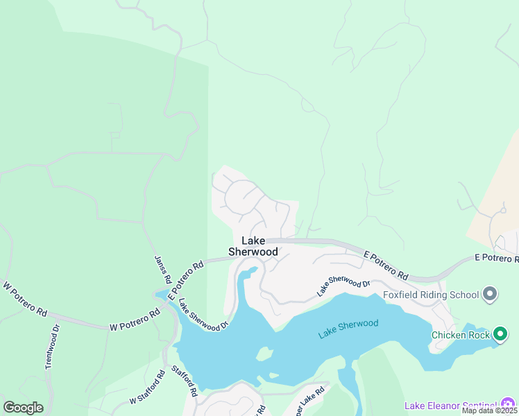 map of restaurants, bars, coffee shops, grocery stores, and more near 1668 Abbotsbury Street in Ventura County