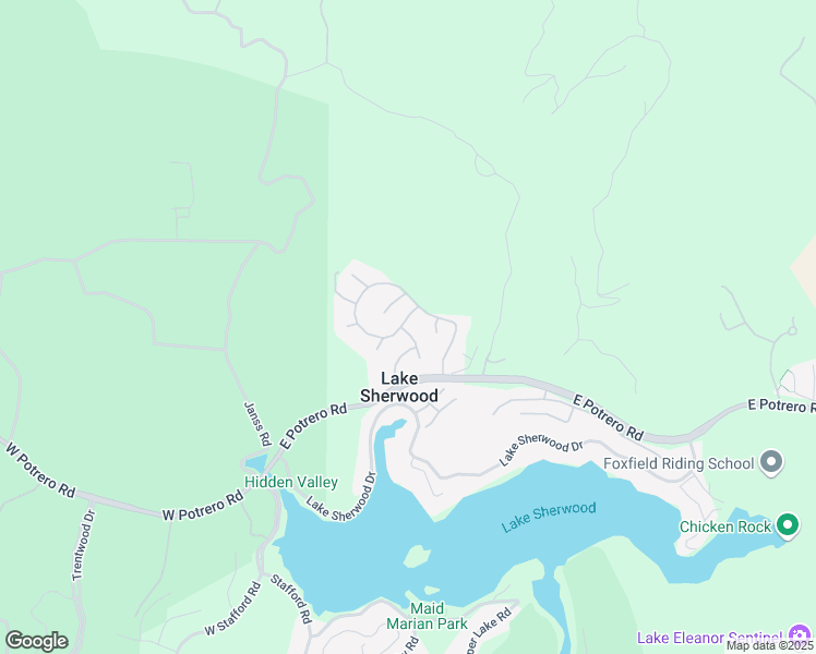 map of restaurants, bars, coffee shops, grocery stores, and more near 1668 Abbotsbury Street in Ventura County