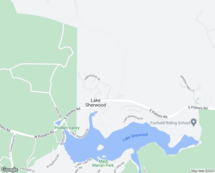 map of restaurants, bars, coffee shops, grocery stores, and more near 1616 Oakcottage Court in Ventura County