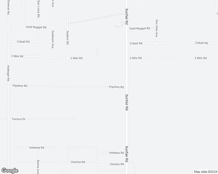 map of restaurants, bars, coffee shops, grocery stores, and more near Pipeline Road in Joshua Tree