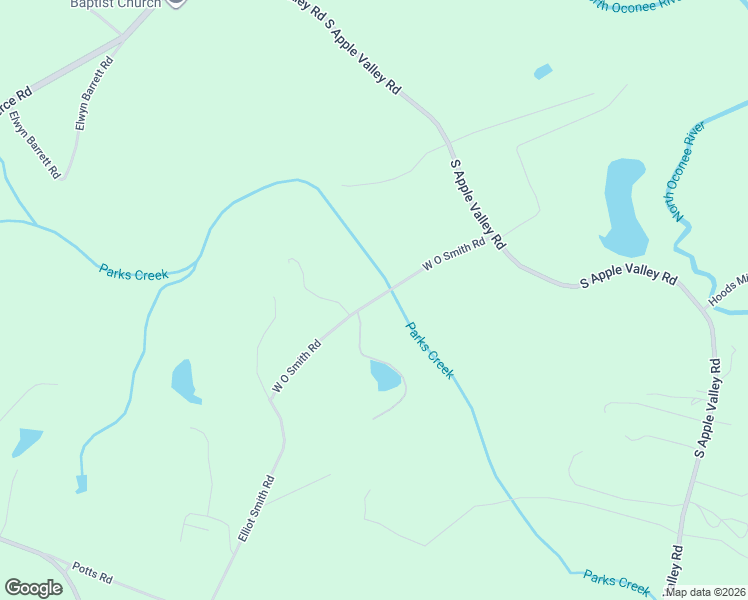 map of restaurants, bars, coffee shops, grocery stores, and more near 300 West O Smith Road in Jefferson