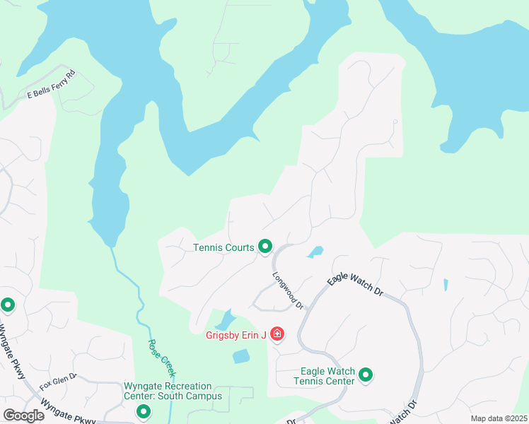 map of restaurants, bars, coffee shops, grocery stores, and more near 803 Azalea Springs Court in Woodstock