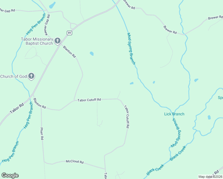 map of restaurants, bars, coffee shops, grocery stores, and more near 1520 Tabor Cutoff Road in Gadsden