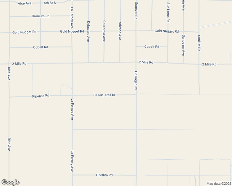 map of restaurants, bars, coffee shops, grocery stores, and more near Desert Trail Drive in Joshua Tree