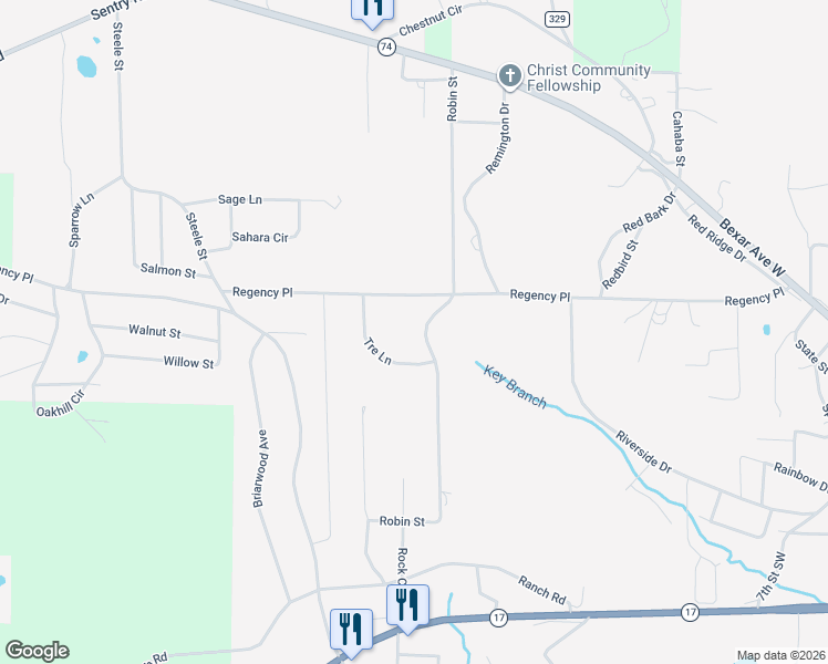 map of restaurants, bars, coffee shops, grocery stores, and more near 744 Robin Street in Hamilton