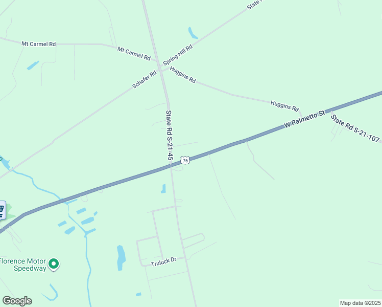 map of restaurants, bars, coffee shops, grocery stores, and more near 4721 West Palmetto Street in Timmonsville