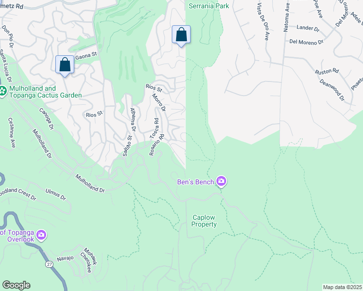 map of restaurants, bars, coffee shops, grocery stores, and more near 4114 Empis Street in Los Angeles