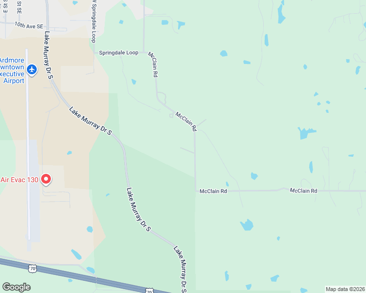 map of restaurants, bars, coffee shops, grocery stores, and more near 1327 McLaine Road in Ardmore