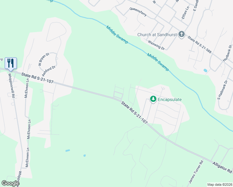 map of restaurants, bars, coffee shops, grocery stores, and more near 3228 Pleasant Valley Circle in Effingham