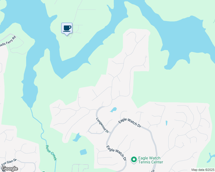 map of restaurants, bars, coffee shops, grocery stores, and more near 902 Laurel Crest Drive in Woodstock
