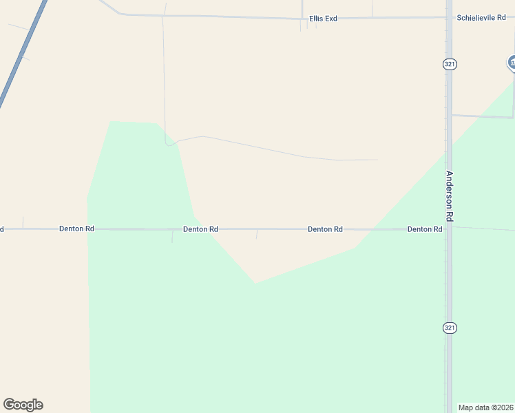 map of restaurants, bars, coffee shops, grocery stores, and more near 1105 Denton Road in Lambert