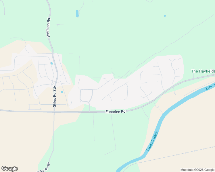 map of restaurants, bars, coffee shops, grocery stores, and more near 44 Fouche Dr SW in Cartersville