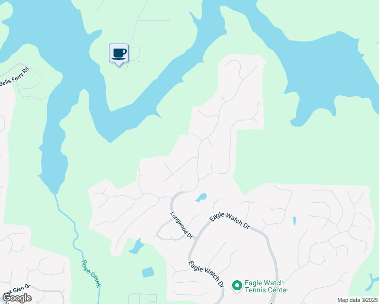 map of restaurants, bars, coffee shops, grocery stores, and more near 902 Laurel Crest Drive in Woodstock