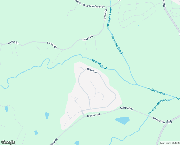 map of restaurants, bars, coffee shops, grocery stores, and more near 761 Reece Drive in Hoschton