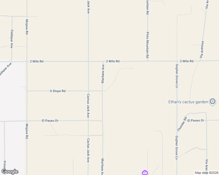 map of restaurants, bars, coffee shops, grocery stores, and more near Marilane Avenue in San Bernardino County
