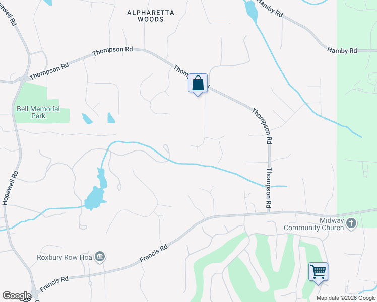 map of restaurants, bars, coffee shops, grocery stores, and more near 780 Champions Club Drive in Alpharetta