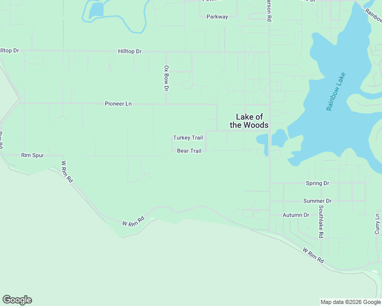 map of restaurants, bars, coffee shops, grocery stores, and more near 3785 Bear Trail in Lake of the Woods