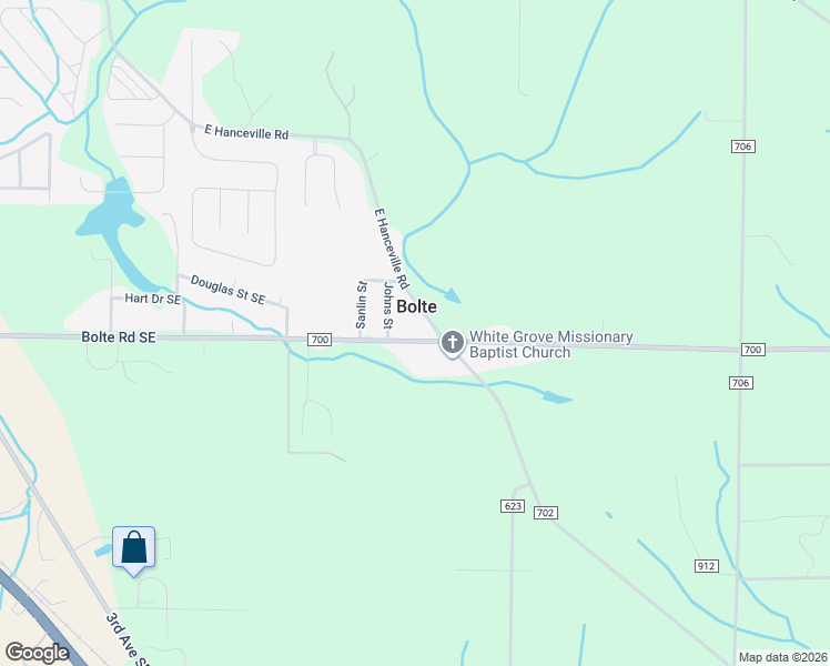 map of restaurants, bars, coffee shops, grocery stores, and more near 221 County Road 700 in Cullman