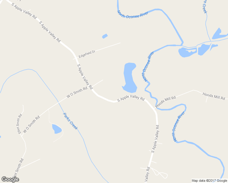 map of restaurants, bars, coffee shops, grocery stores, and more near 4801 South Apple Valley Road in Commerce