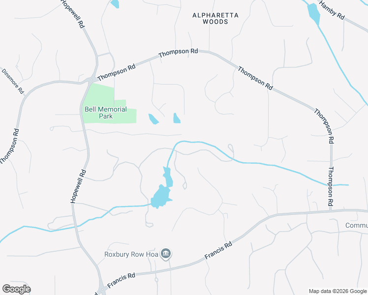 map of restaurants, bars, coffee shops, grocery stores, and more near 825 Champions Close in Alpharetta