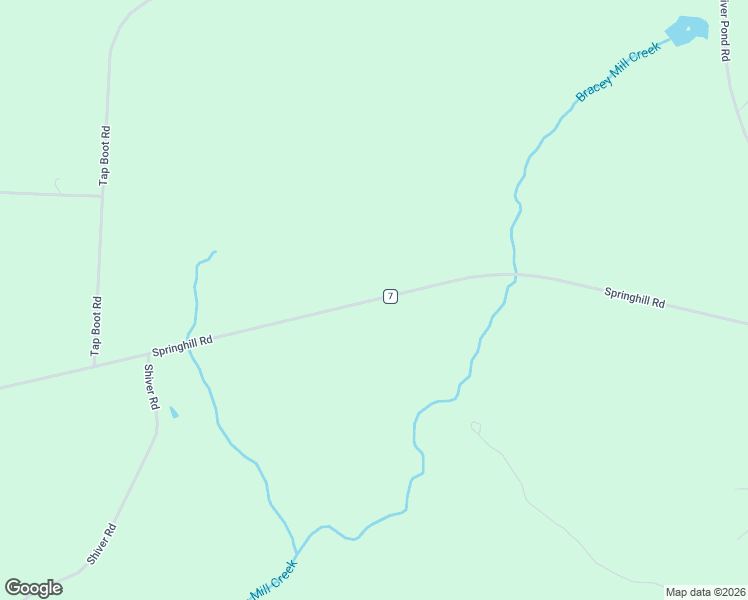 map of restaurants, bars, coffee shops, grocery stores, and more near County Road 7 in Rembert