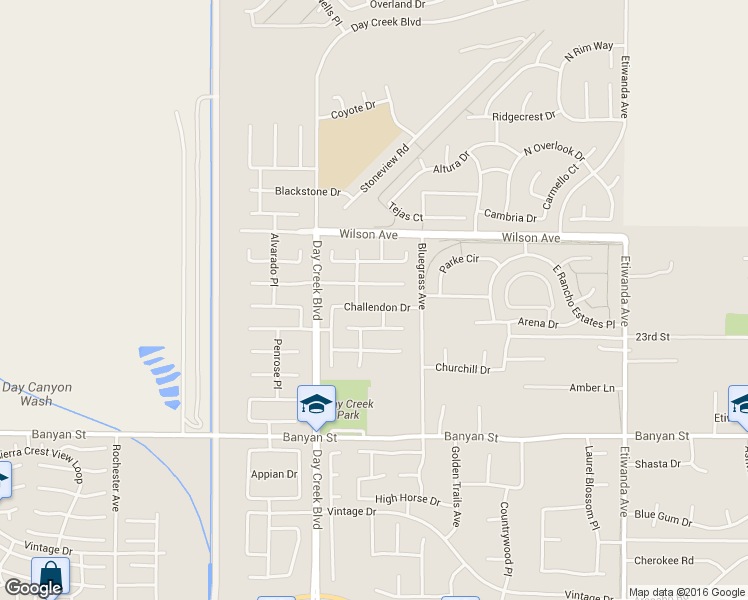 map of restaurants, bars, coffee shops, grocery stores, and more near 12406 Challendon Drive in Rancho Cucamonga