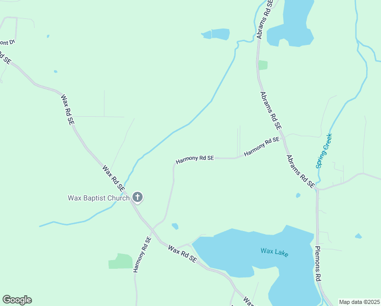 map of restaurants, bars, coffee shops, grocery stores, and more near 242 Harmony Road Southeast in Silver Creek