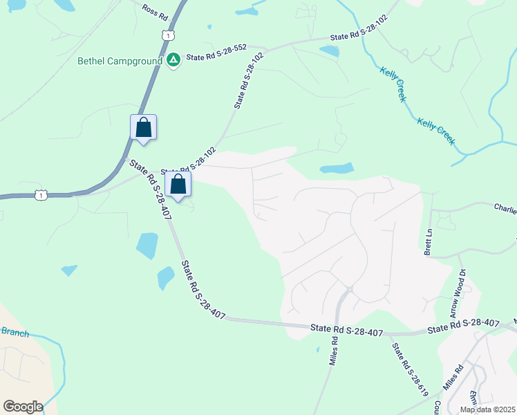 map of restaurants, bars, coffee shops, grocery stores, and more near 4 Fir Tree Lane in Elgin