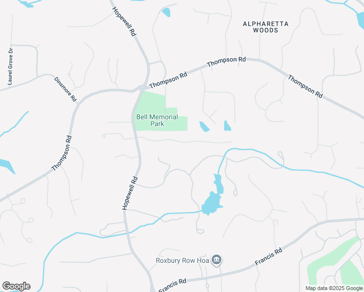 map of restaurants, bars, coffee shops, grocery stores, and more near 765 Champions Close in Alpharetta