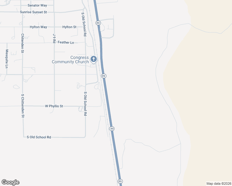map of restaurants, bars, coffee shops, grocery stores, and more near 27655 State Highway 89 in Congress