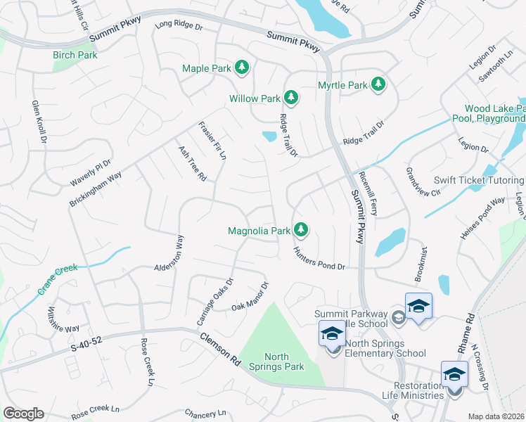 map of restaurants, bars, coffee shops, grocery stores, and more near 108 Malisa Drive in Columbia