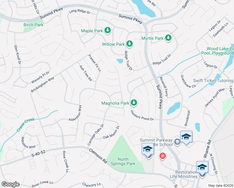 map of restaurants, bars, coffee shops, grocery stores, and more near 108 Malisa Drive in Columbia