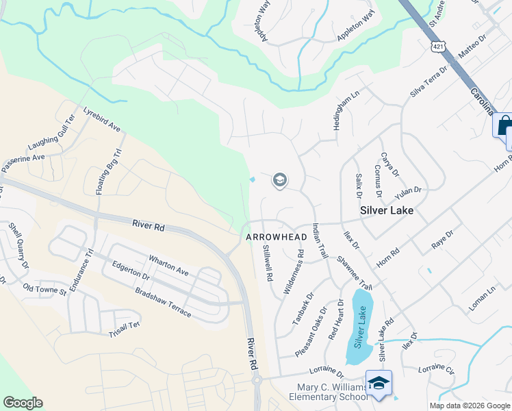 map of restaurants, bars, coffee shops, grocery stores, and more near 4716 Stillwell Road in Wilmington